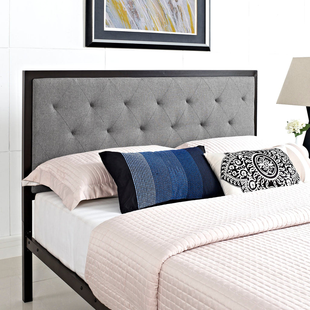 Mia Fabric Full Bed by Modway