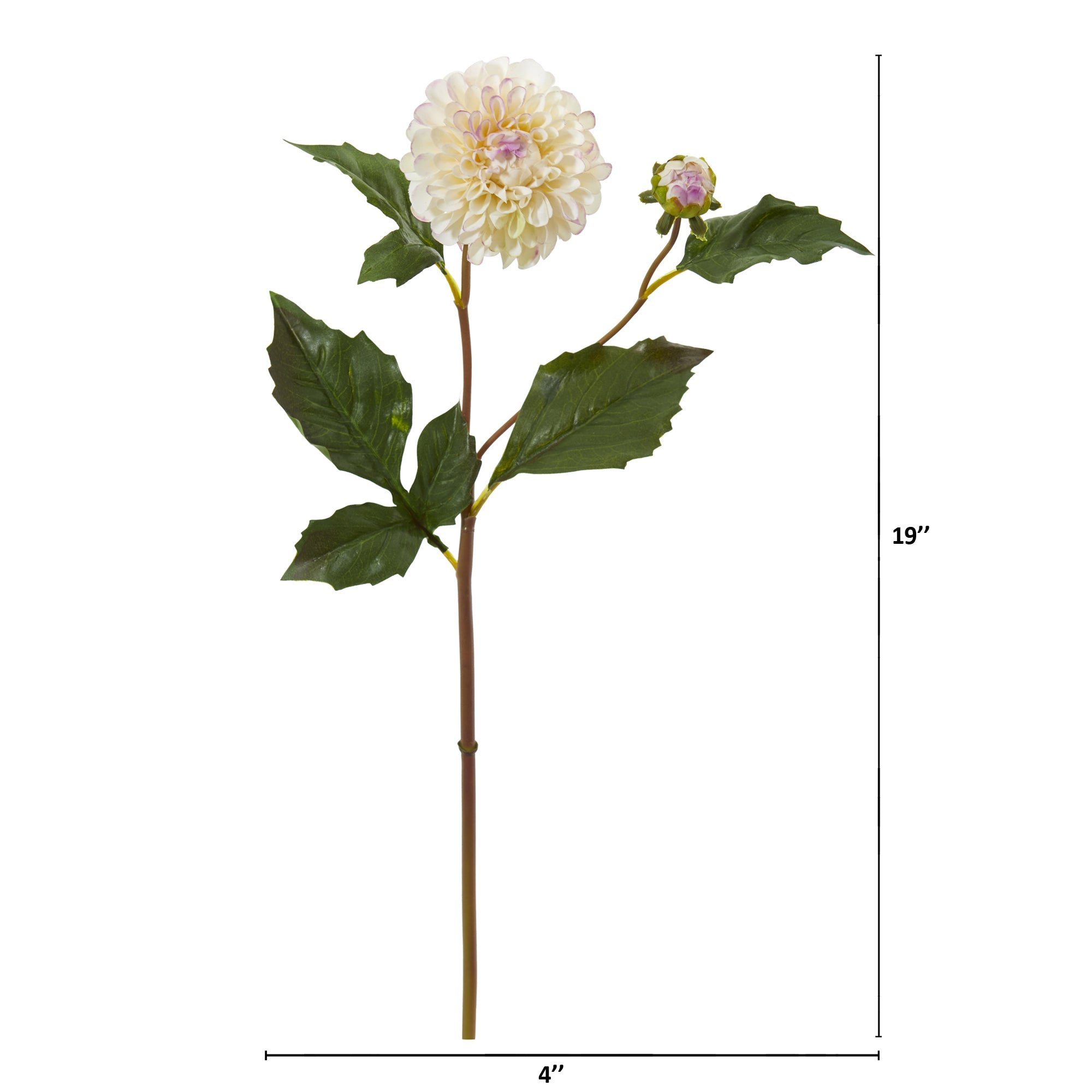 19" Dahlia Artificial Flower (Set of 6)