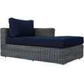 Summon Outdoor Patio Sunbrella¨ Right Arm Chaise by Modway