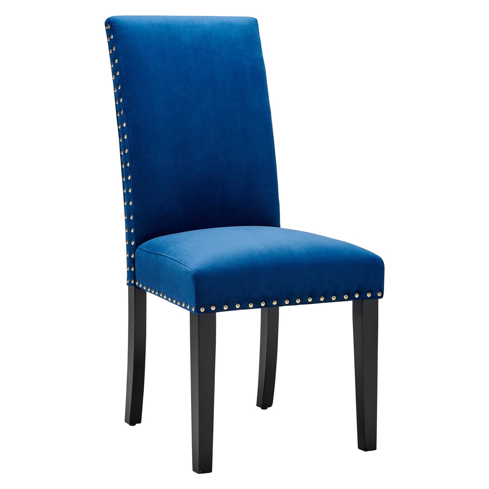 Parcel Performance Velvet Dining Side Chairs Set of 2 by Modway
