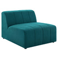 Bartlett Upholstered Fabric Armless Chair by Modway