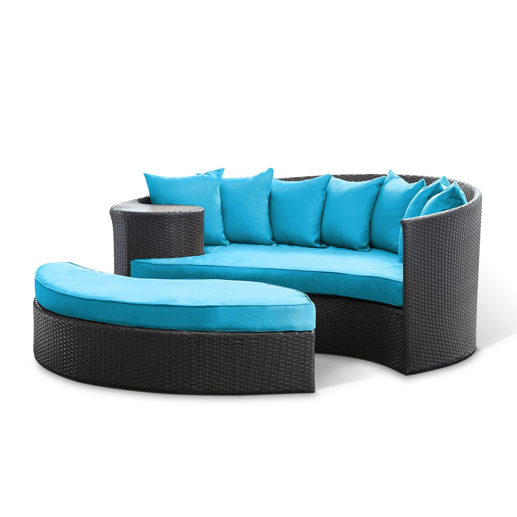 Taiji Outdoor Patio Wicker Daybed by Modway