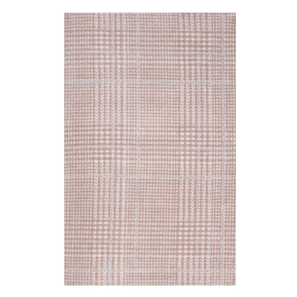 Kaja Abstract Plaid 5x8 Area Rug by Modway