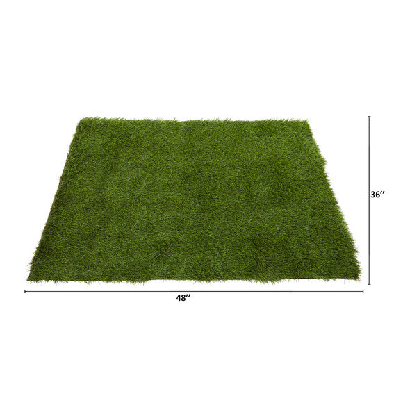 3' x 4' Artificial Professional Grass Turf Carpet UV Resistant