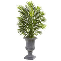 3.5' Bamboo Tree in Wooden Decorative Planter