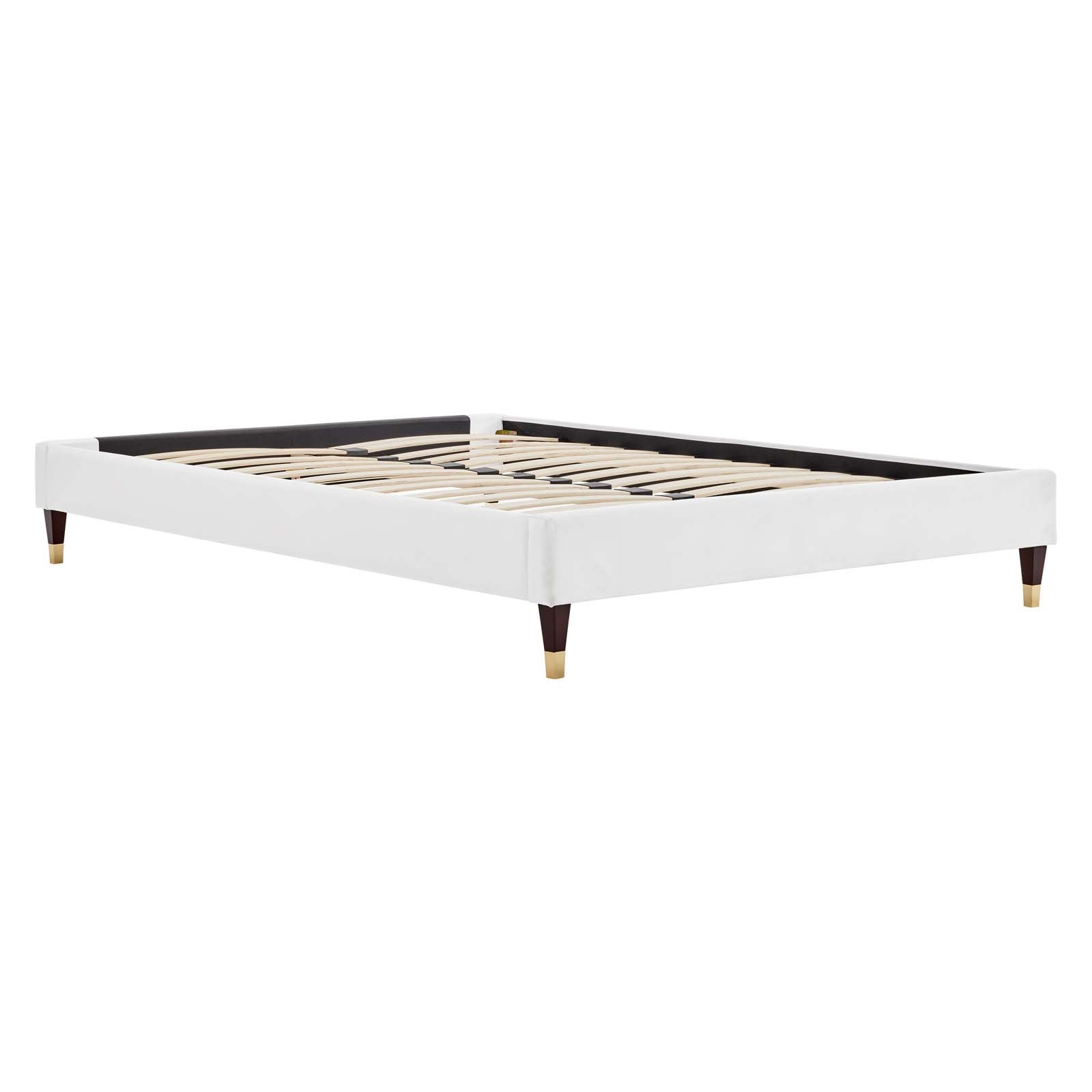 Harlow Performance Velvet Twin Platform Bed Frame by Modway