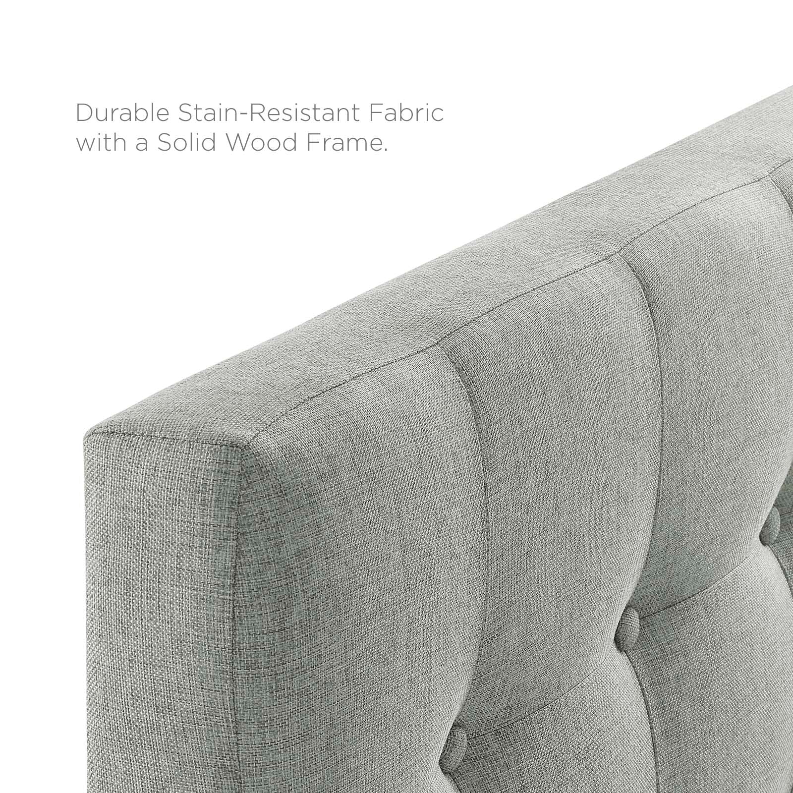 Emily Upholstered Fabric Twin Headboard by Modway