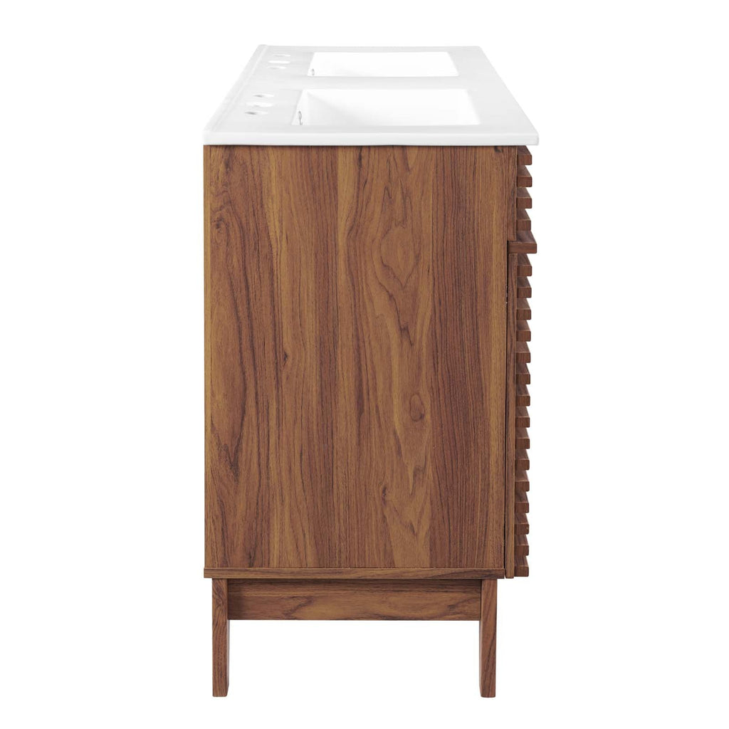 Render 48" Double Sink Bathroom Vanity by Modway