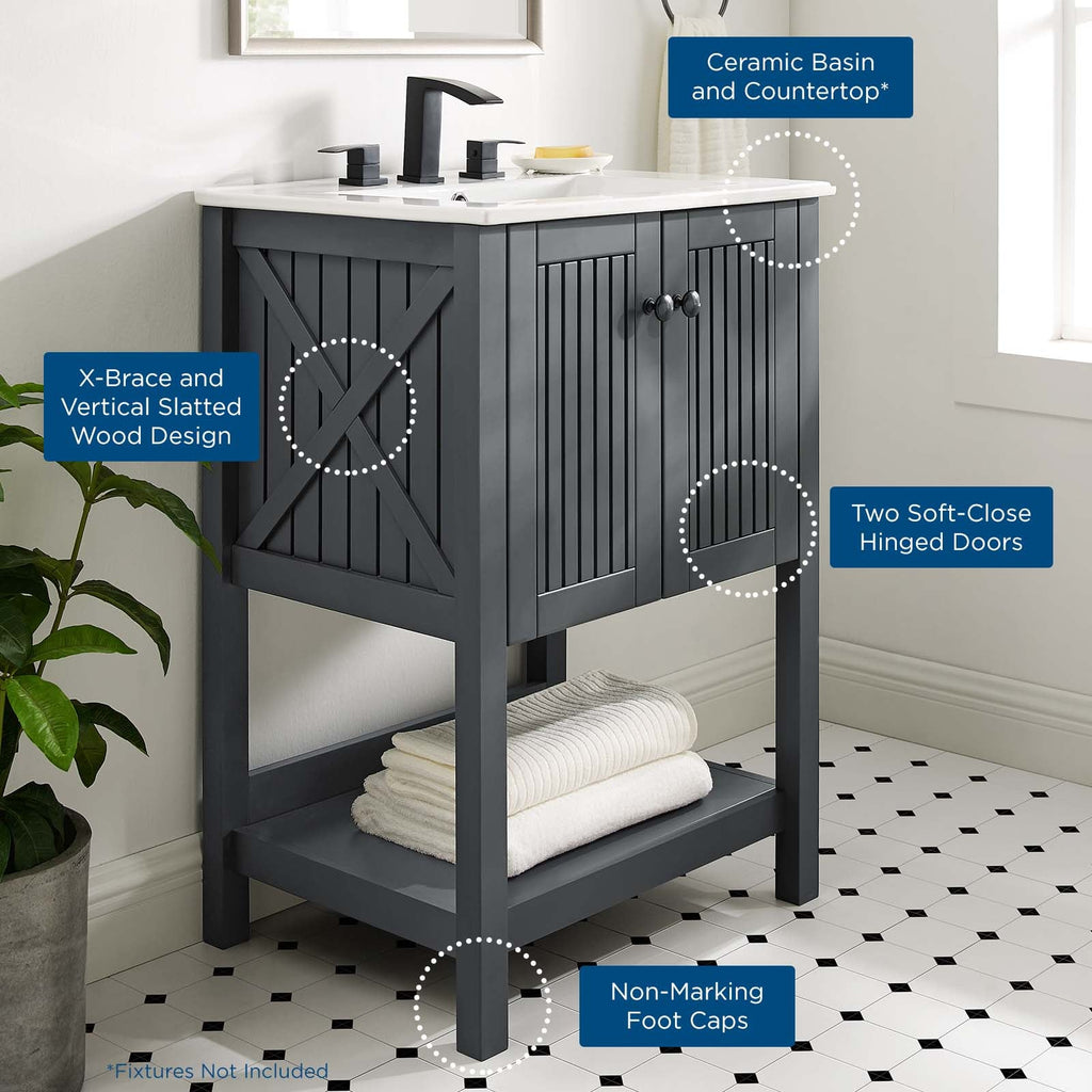 Steam 24" Bathroom Vanity by Modway