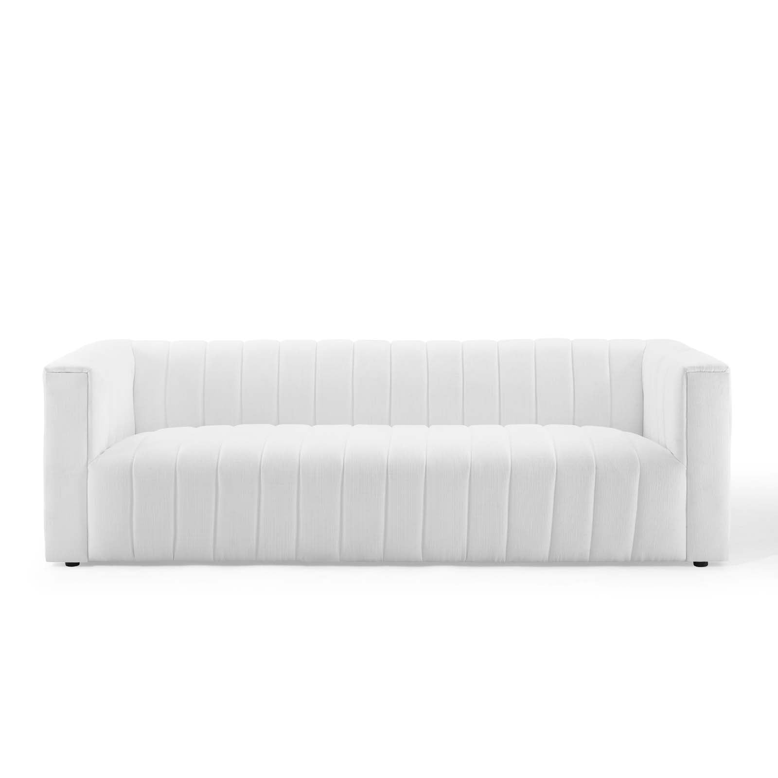Reflection Channel Tufted Upholstered Fabric Sofa by Modway
