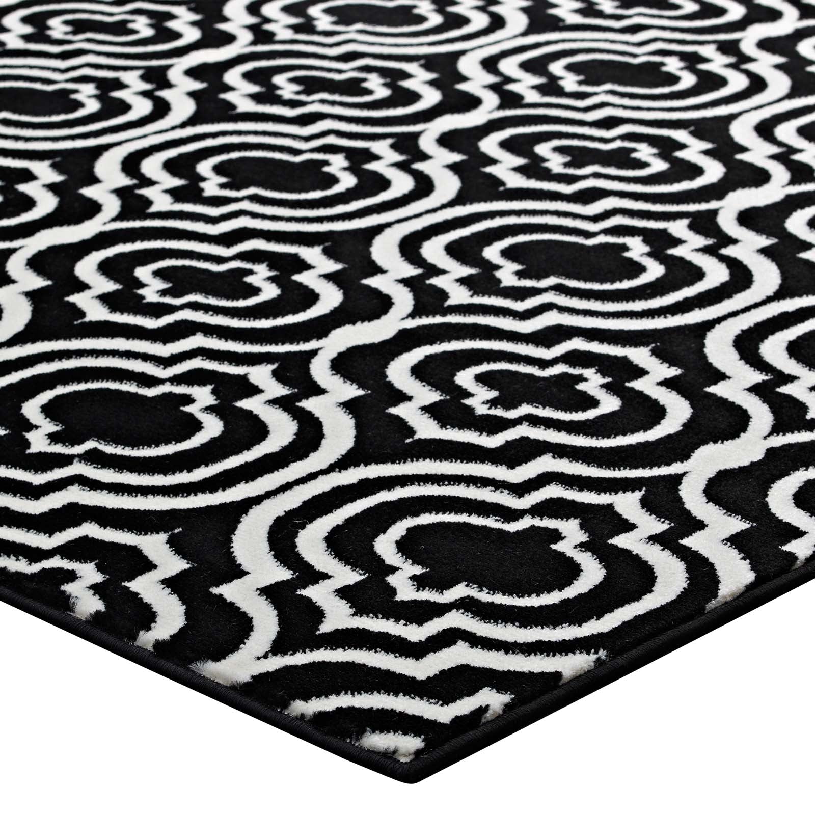 Frame Transitional Moroccan Trellis 8x10 Area Rug by Modway
