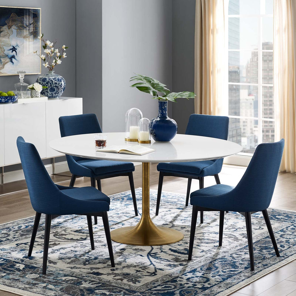 Lippa 60" Round Wood Dining Table by Modway