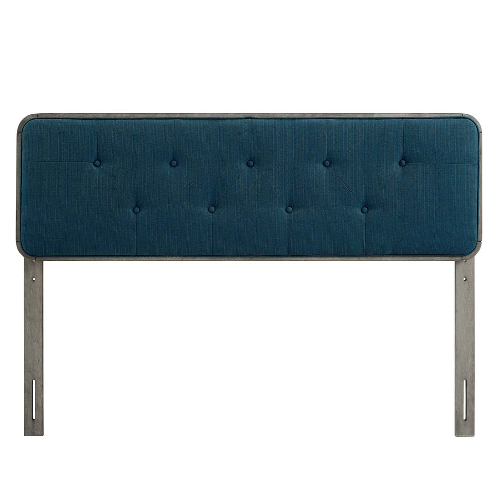 Collins Tufted Fabric and Wood Twin Headboard by Modway