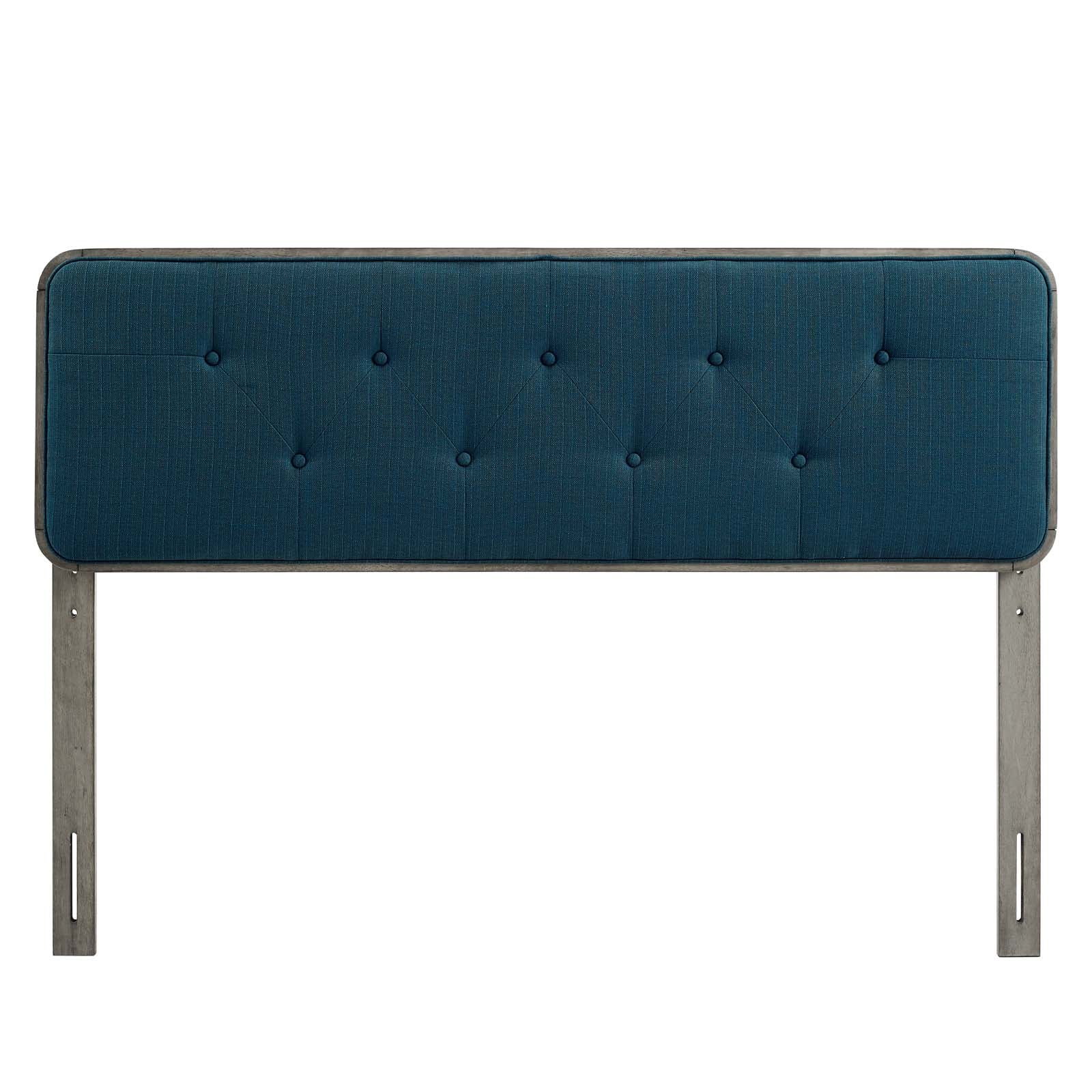 Collins Tufted Fabric and Wood Twin Headboard by Modway