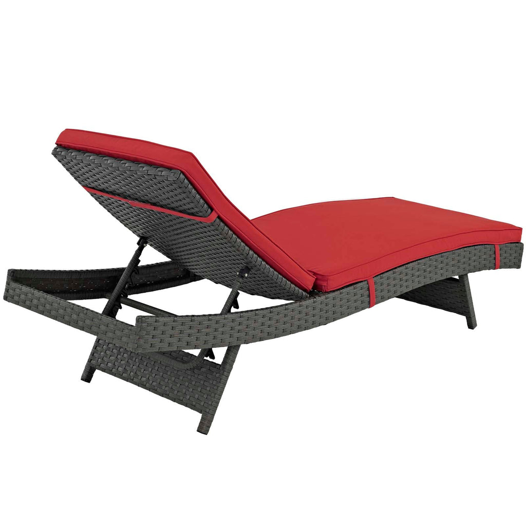 Sojourn Outdoor Patio Sunbrella¨ Chaise by Modway