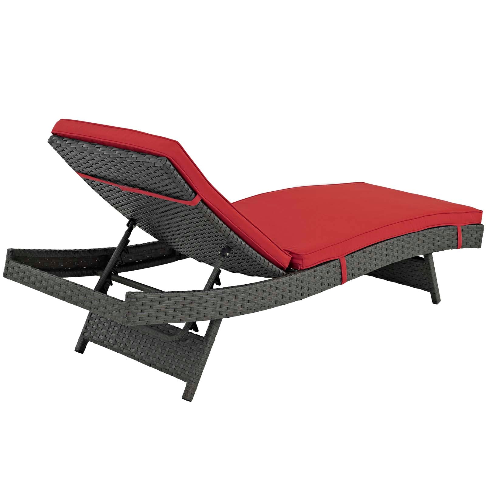 Sojourn Outdoor Patio Sunbrella¨ Chaise by Modway