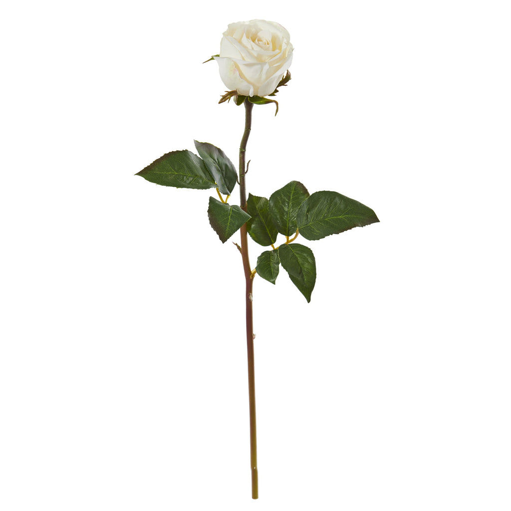 20" Rose Artificial Bud Flower (Set of 6)