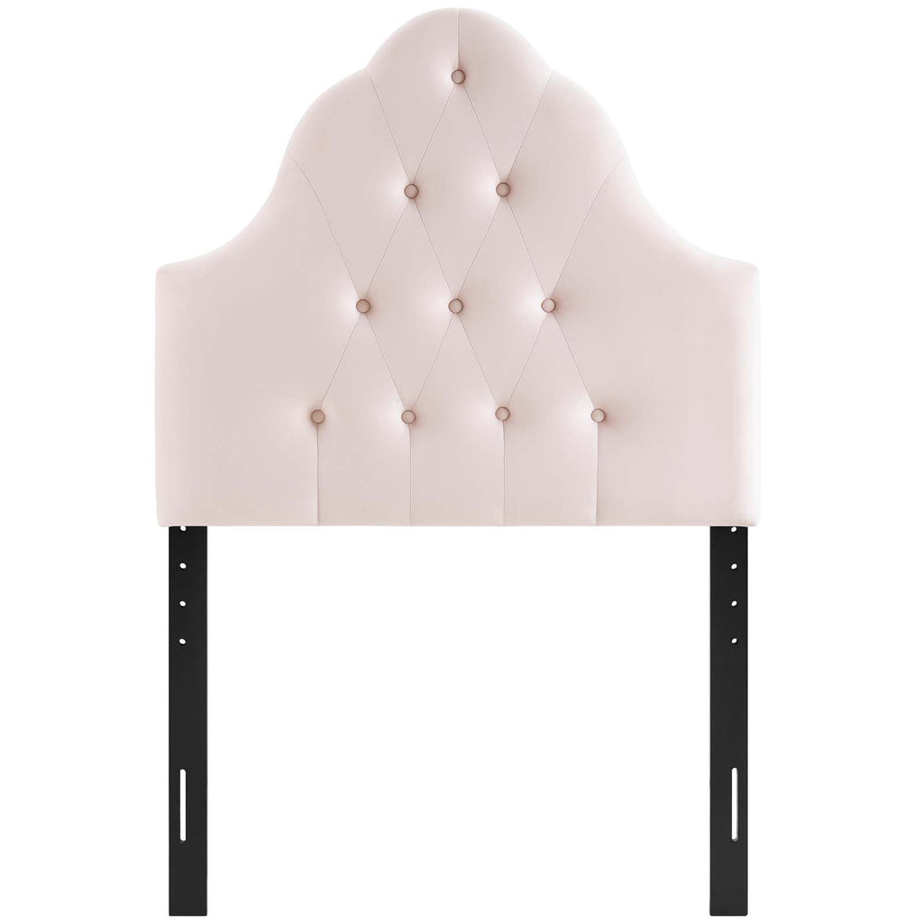 Sovereign Diamond Tufted Performance Velvet Twin Headboard by Modway