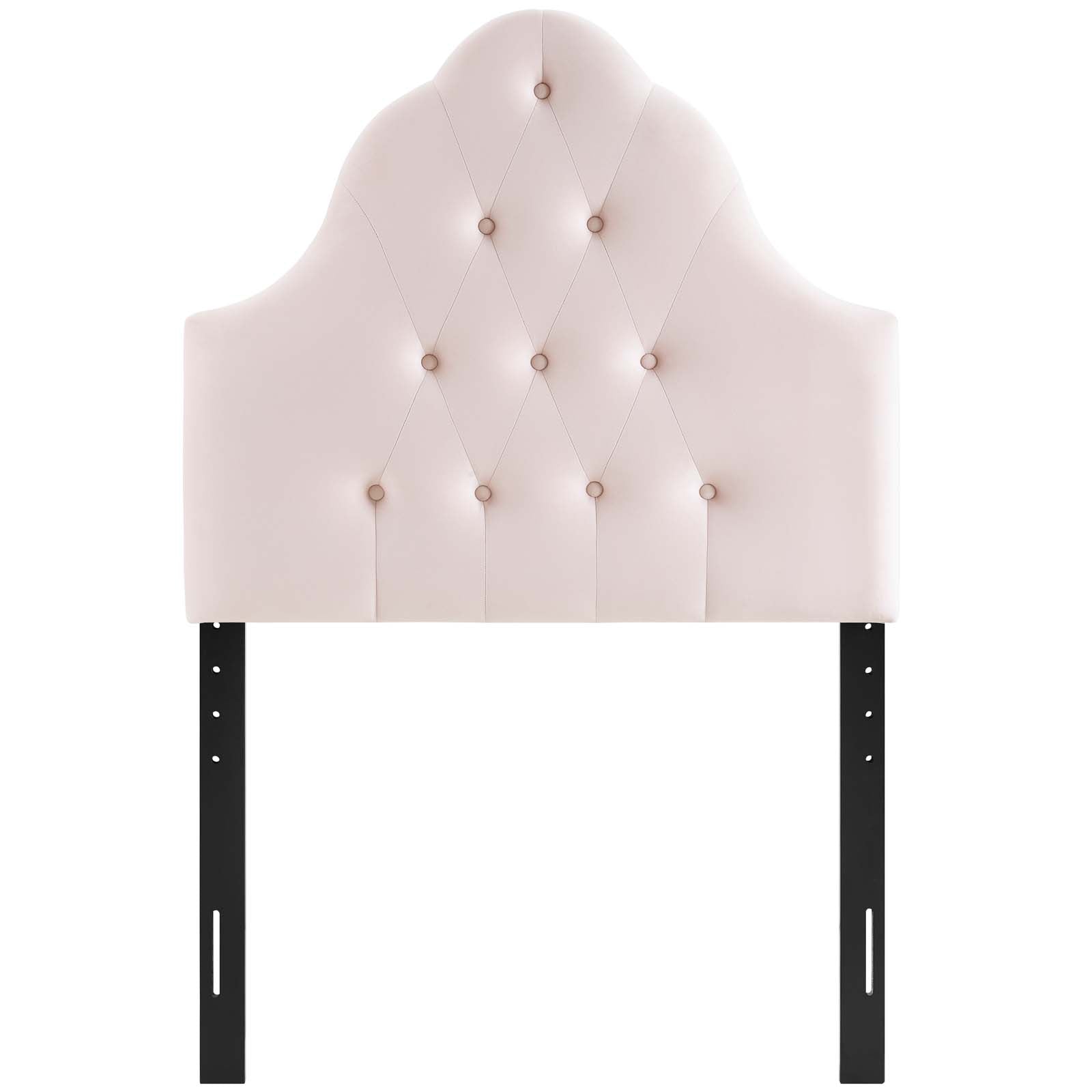 Sovereign Diamond Tufted Performance Velvet Twin Headboard by Modway