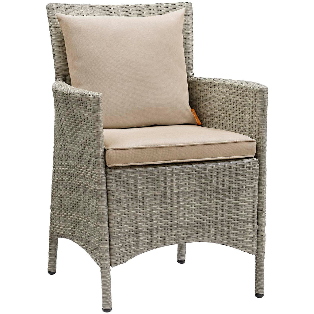 Conduit Outdoor Patio Wicker Rattan Dining Armchair by Modway