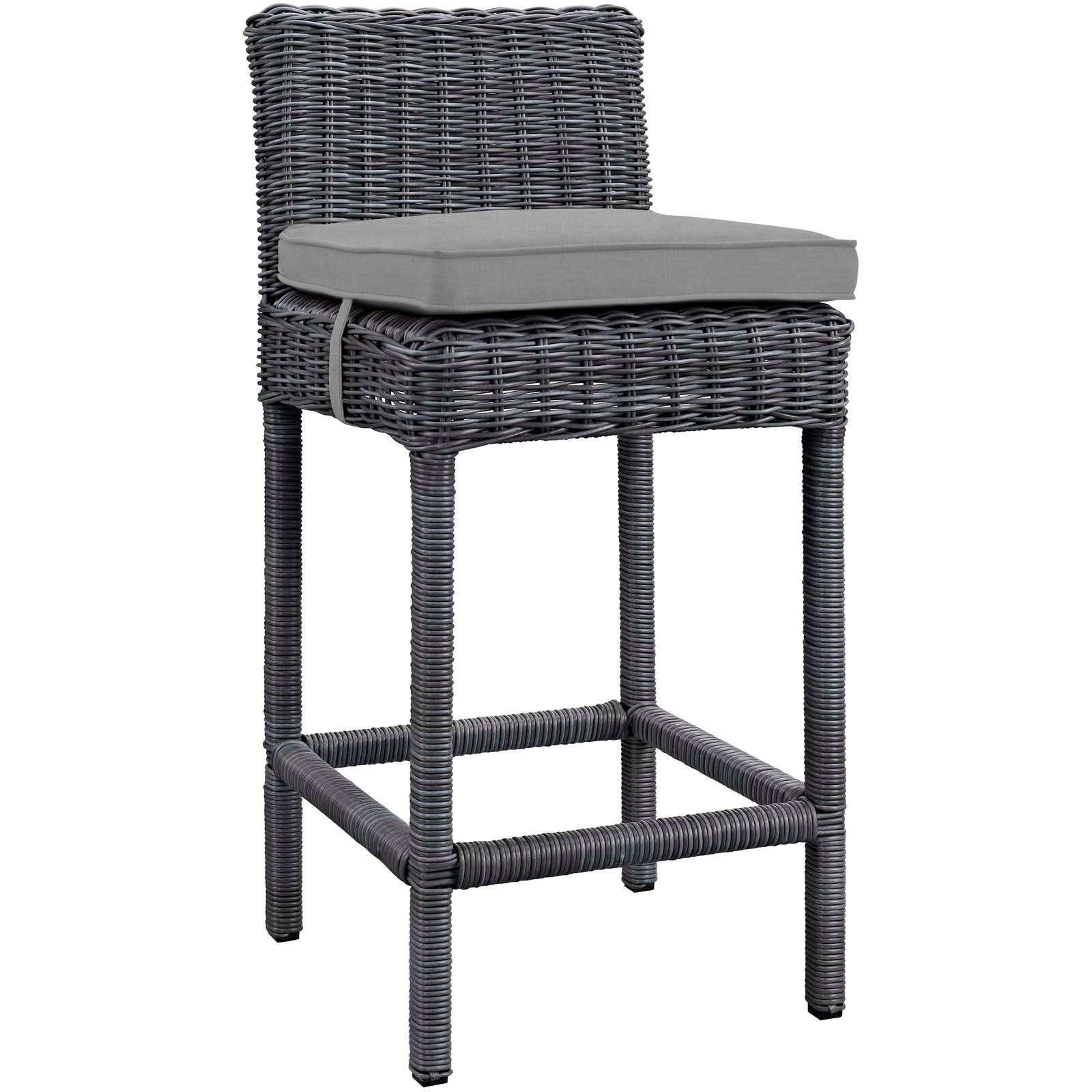Summon Outdoor Patio Sunbrella¨ Bar Stool by Modway