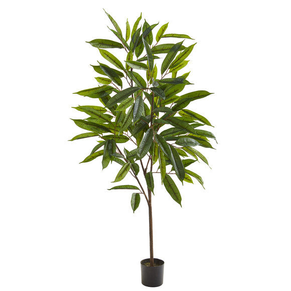 52" Long Leaf Ficus Artificial Plant