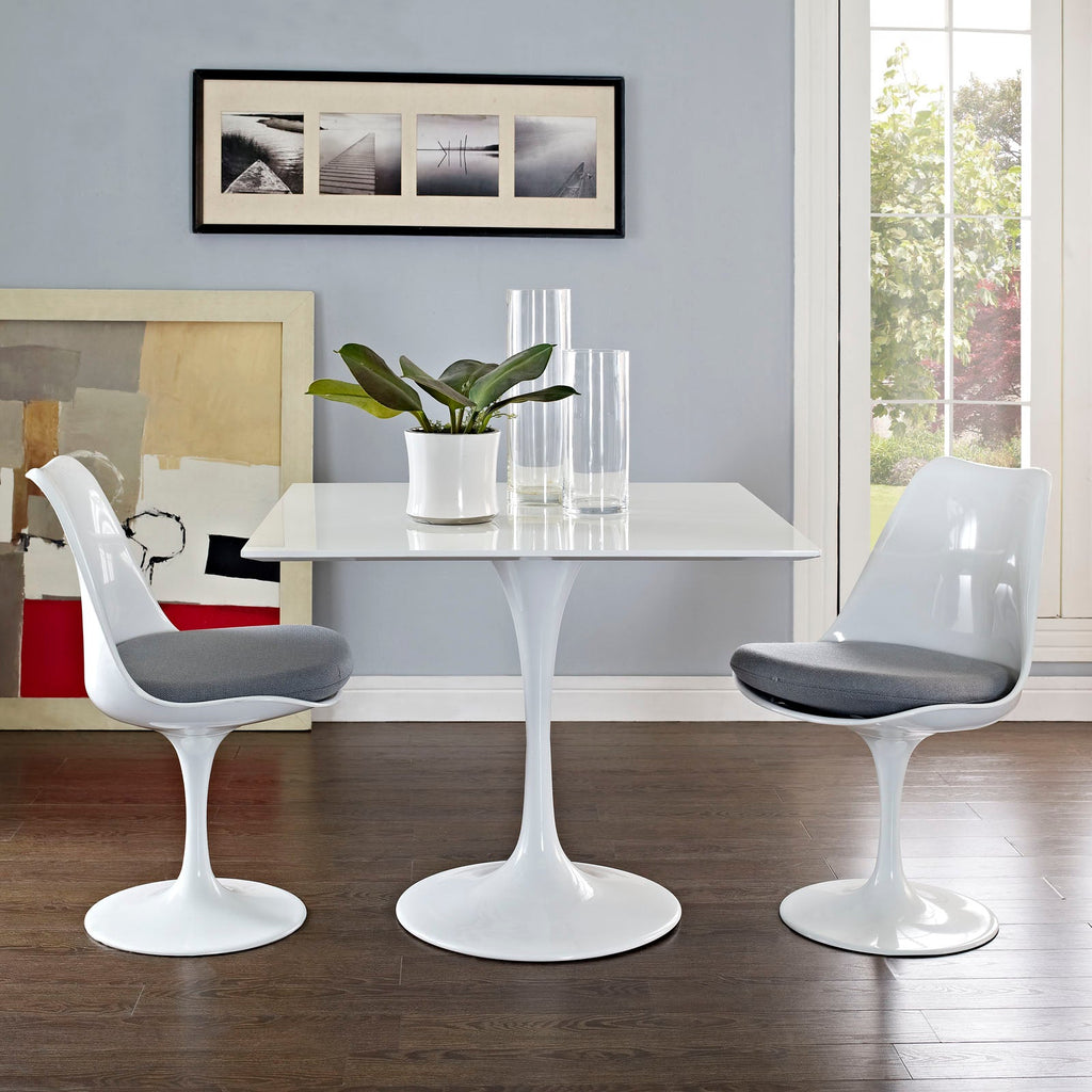 Lippa 36" Square Wood Dining Table by Modway