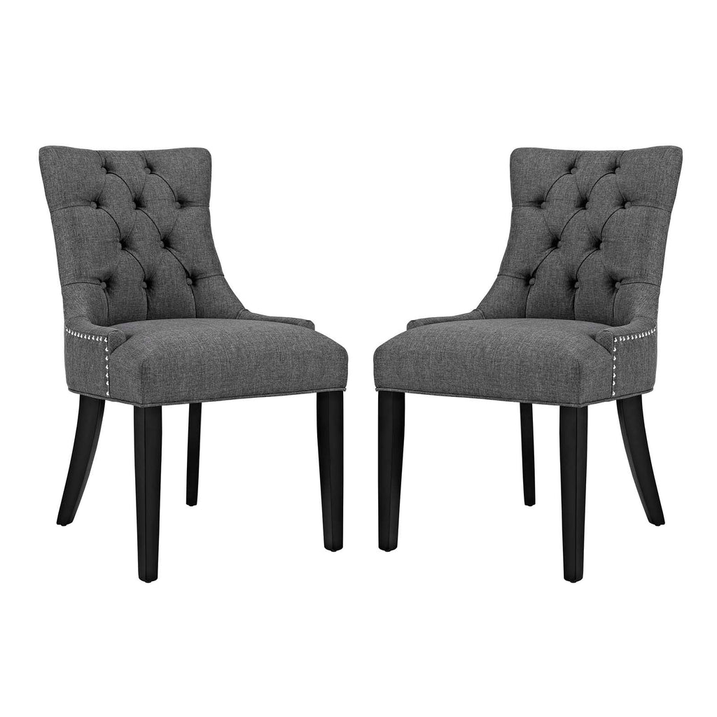 Regent Fabric Dining Side Chair Set of 2 by Modway
