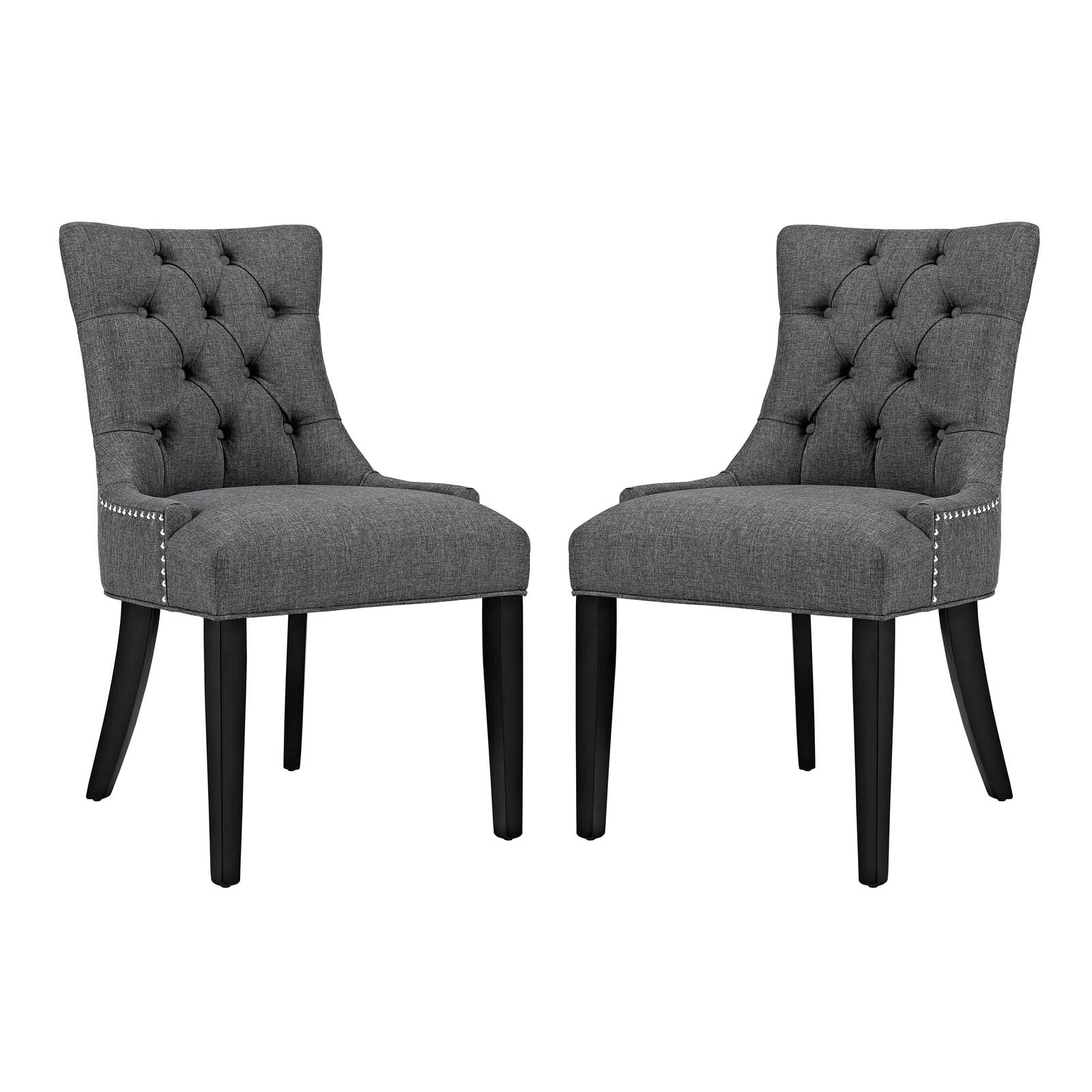 Regent Fabric Dining Side Chair Set of 2 by Modway