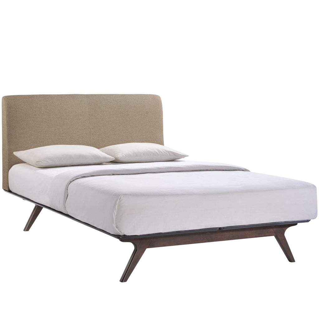Tracy 2 Piece Queen Bedroom Set in Cappuccino Latt