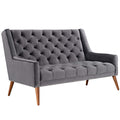 Peruse Performance Velvet Loveseat by Modway