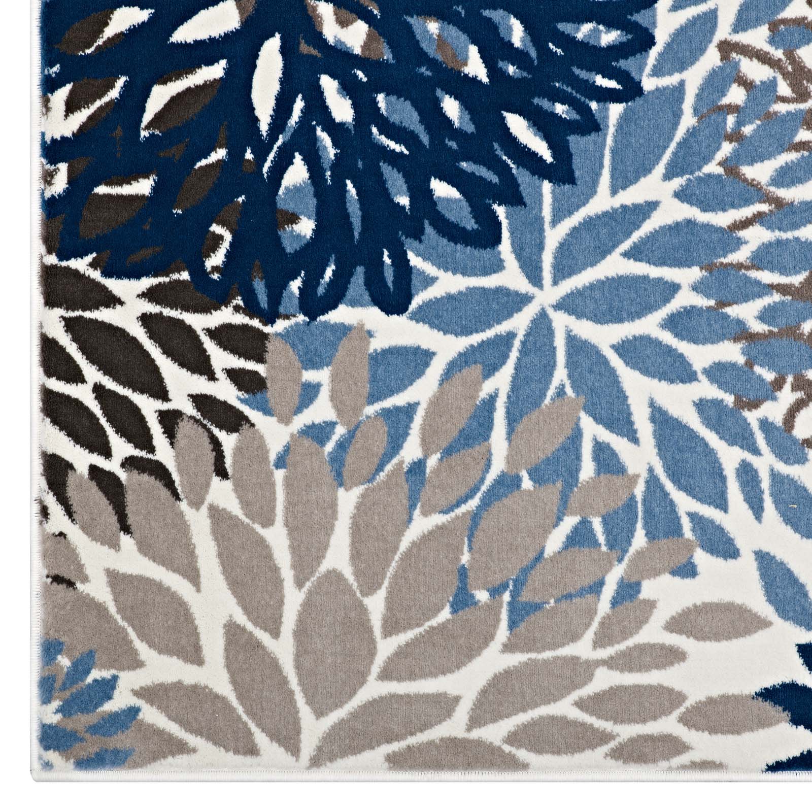Calithea Vintage Classic Abstract Floral 5x8 Area Rug by Modway