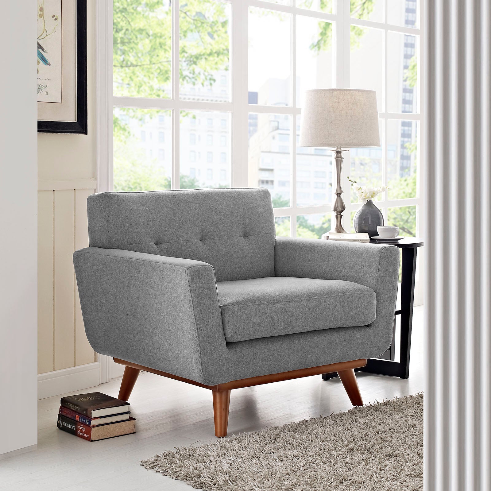 Engage Upholstered Fabric Armchair by Modway