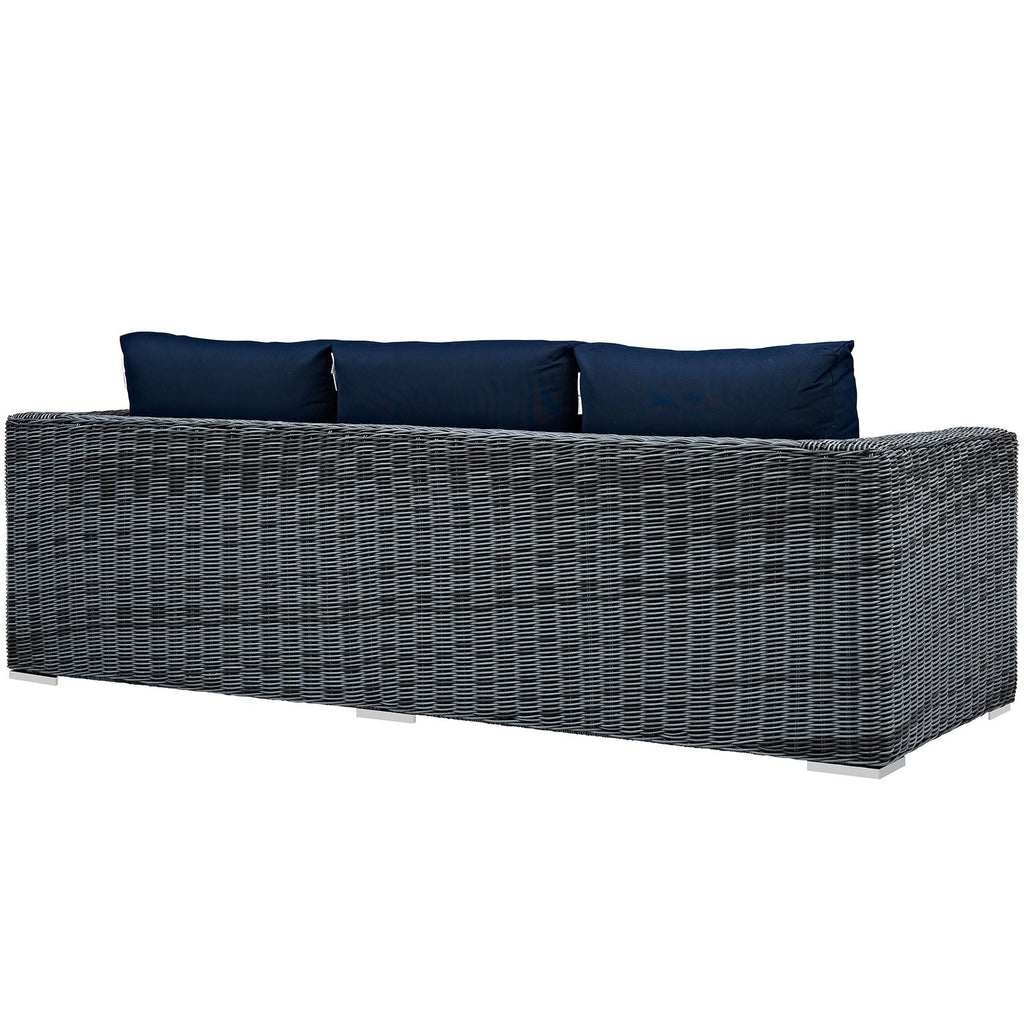 Summon Outdoor Patio Sunbrella¨ Sofa by Modway