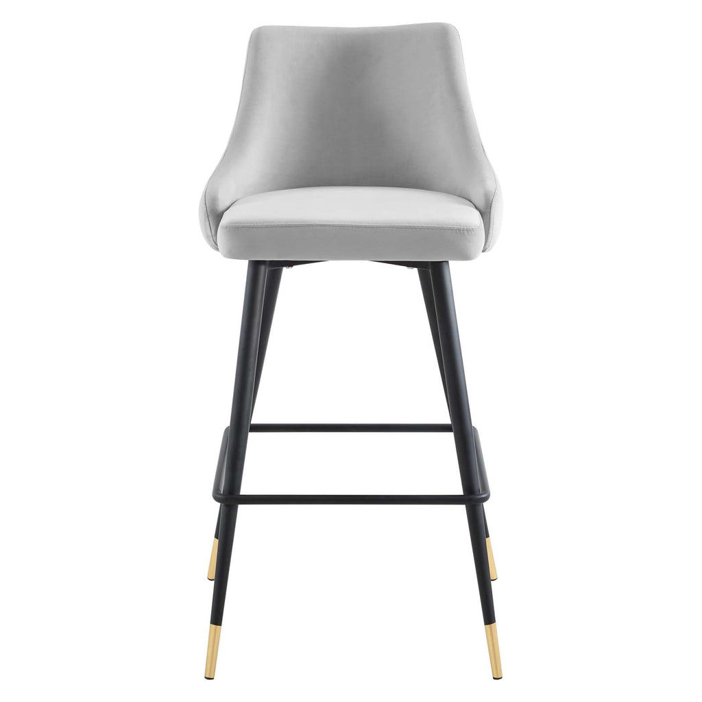 Adorn Performance Velvet Bar Stool by Modway