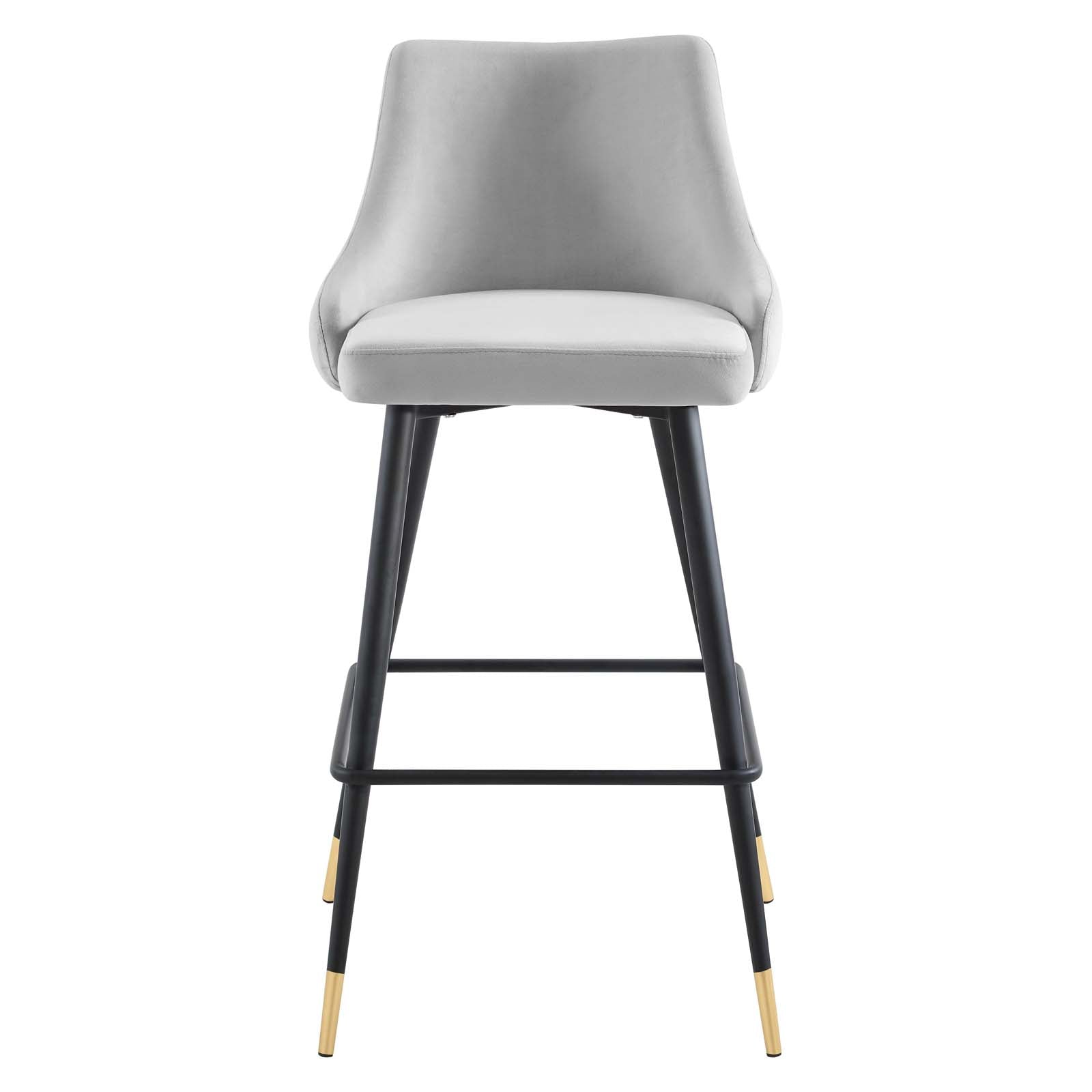 Adorn Performance Velvet Bar Stool by Modway