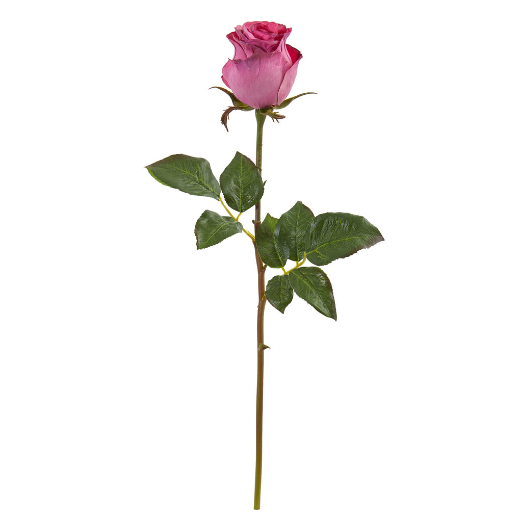 21" Rose Bud Artificial Flower (Set of 6)