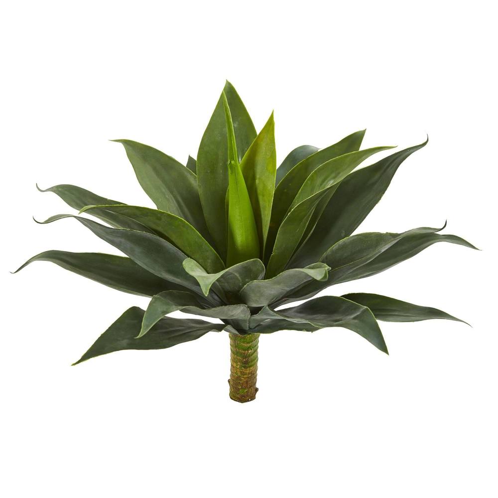 19"  Large Agave Artificial Plant (Set of 2)