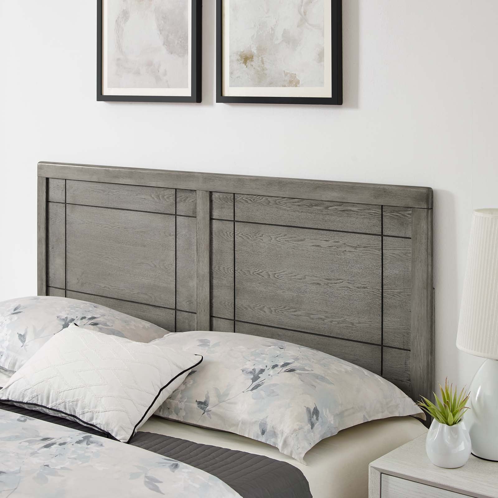 Marlee Wood Full Platform Bed With Splayed Legs by Modway