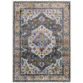 Success Anisah Distressed Floral Vintage Medallion 4x6 Area Rug by Modway
