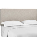 Taylor Upholstered Linen Fabric King and California King Headboard by Modway