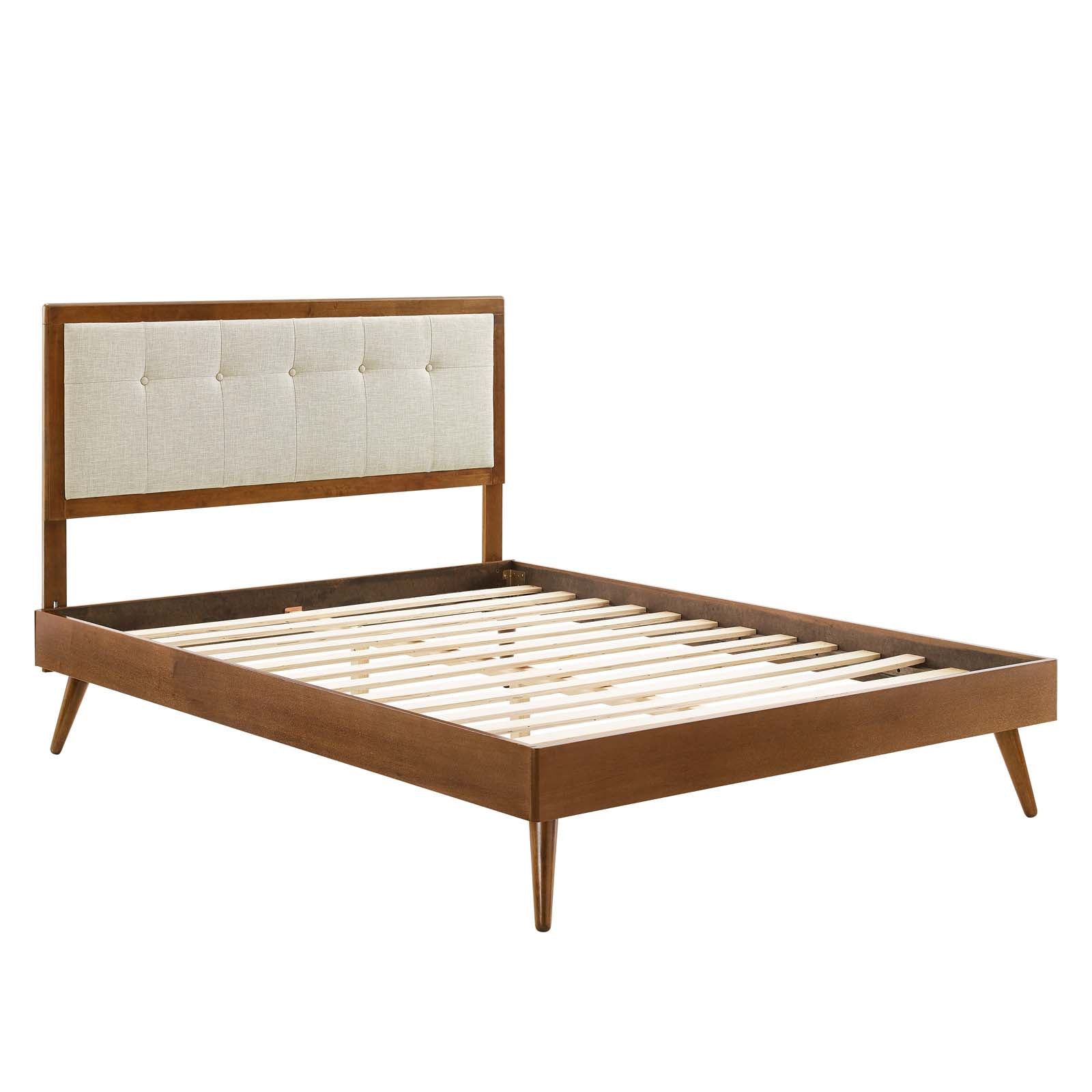 Willow Wood Full Platform Bed With Splayed Legs by Modway