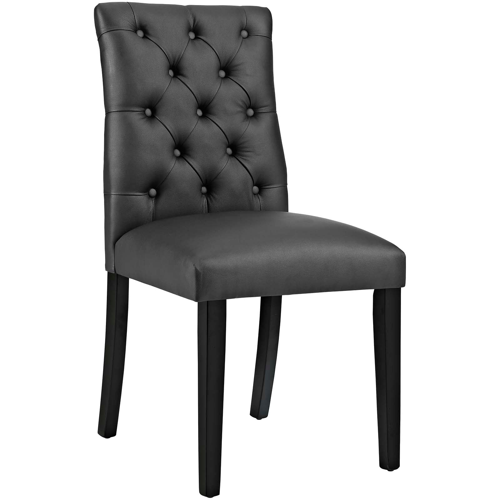 Duchess Vinyl Dining Chair Set of 2 by Modway