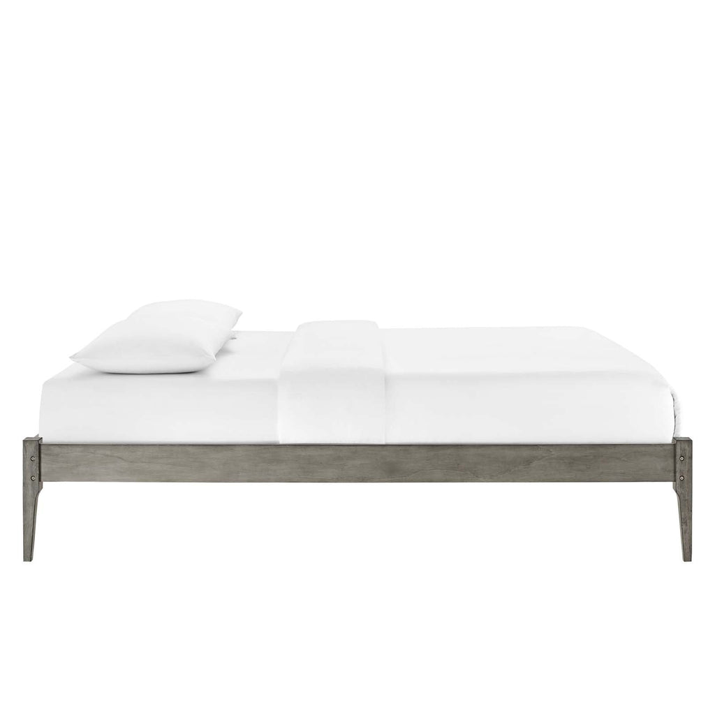 June Wood Full Platform Bed Frame by Modway