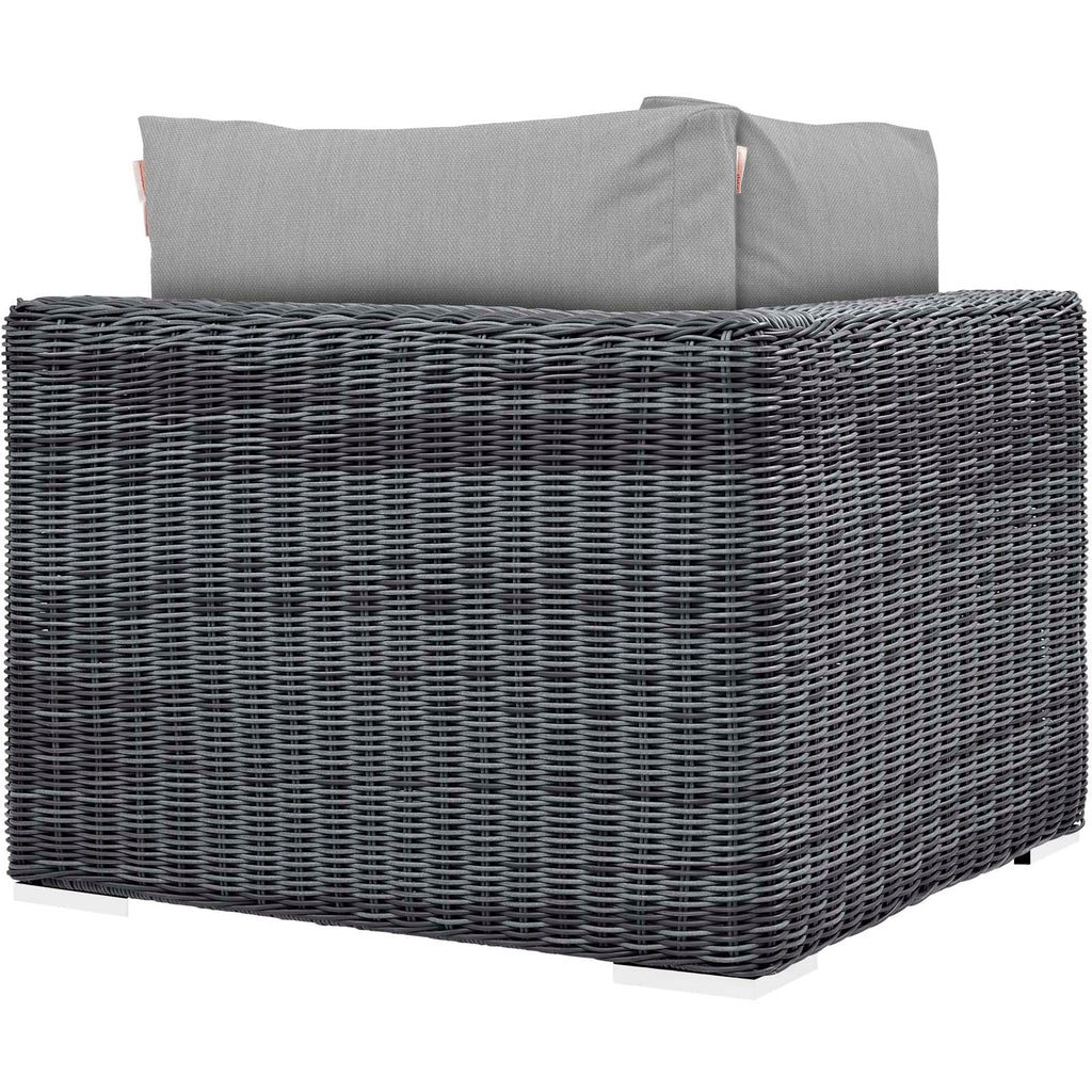 Summon Outdoor Patio Sunbrella¨ Corner by Modway