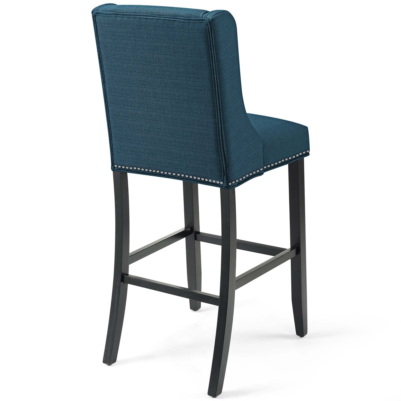 Baron Upholstered Fabric Bar Stool by Modway