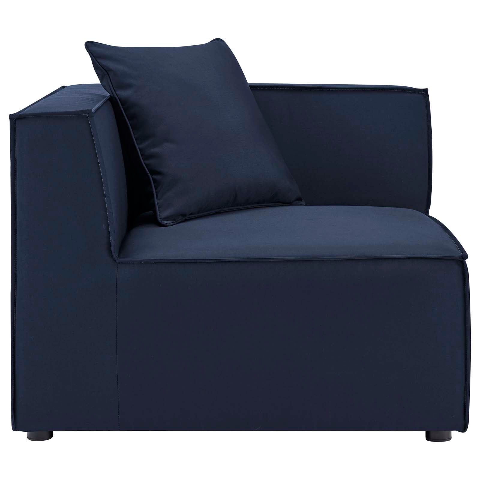 Saybrook Outdoor Patio Upholstered Sectional Sofa Corner Chair by Modway