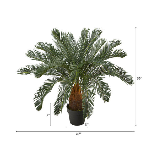 3' Cycas Artificial Tree