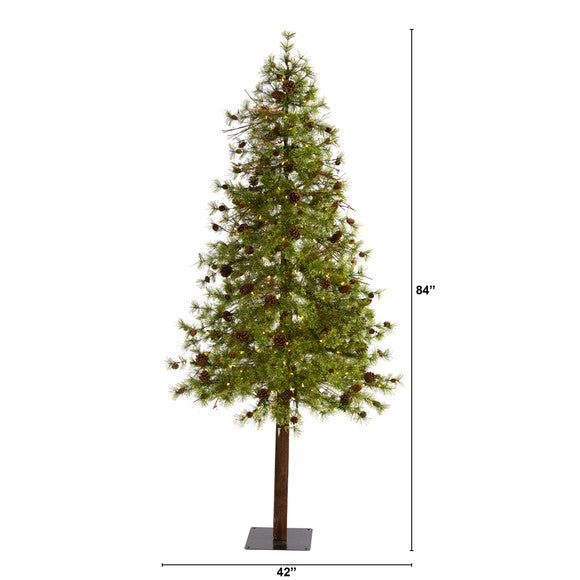7' Wyoming Alpine Artificial Christmas Tree