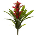 15"  Bromeliad Artificial Flower (Set of 4)